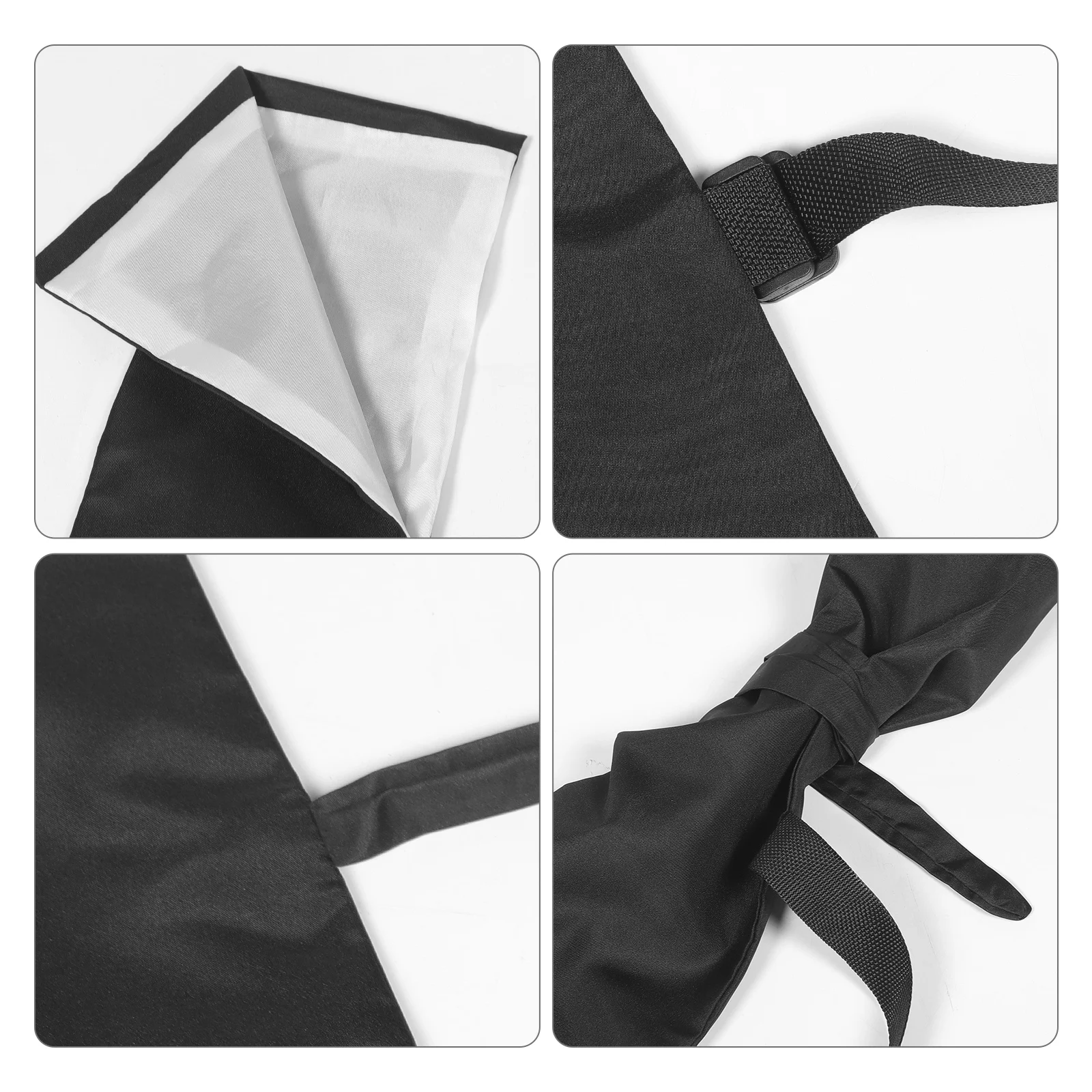 Sac à dos d\'épée de ninja japonais, ensemble de couteaux en bambou noir, ensemble d\'épées de couteau en bois, sac de transport d\'épées initiées