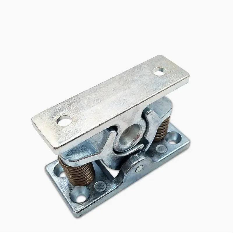 Heavy ball roller door touch Zinc alloy Buckle lock steel Spring stopper pulley groove latch catches Furniture Hardware