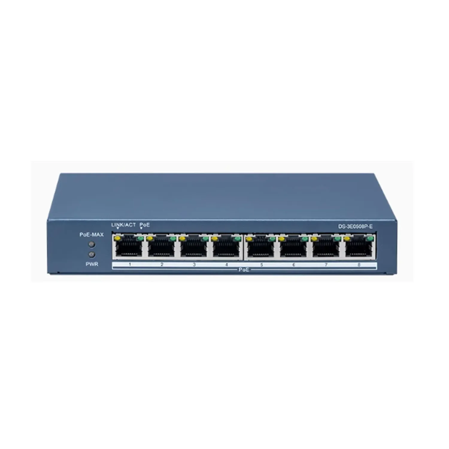 

In stock8 Port PoE Gigabit Ethernet Switch 4 PoE Ports 30W Easy Managed Essentials Switch Plug and Play Extend Mode PoE