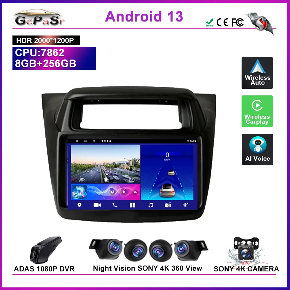 Android Car Radio For Mitsubishi Pajero Sport Triton 2014 Stereo Head Unit NO 2DIN DVD Multimedia Player Navigation GPS Screen