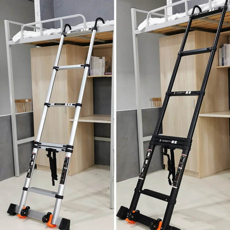 Aluminum alloy telescopic dormitory ladder multifunctional staircase renovation folding ladder