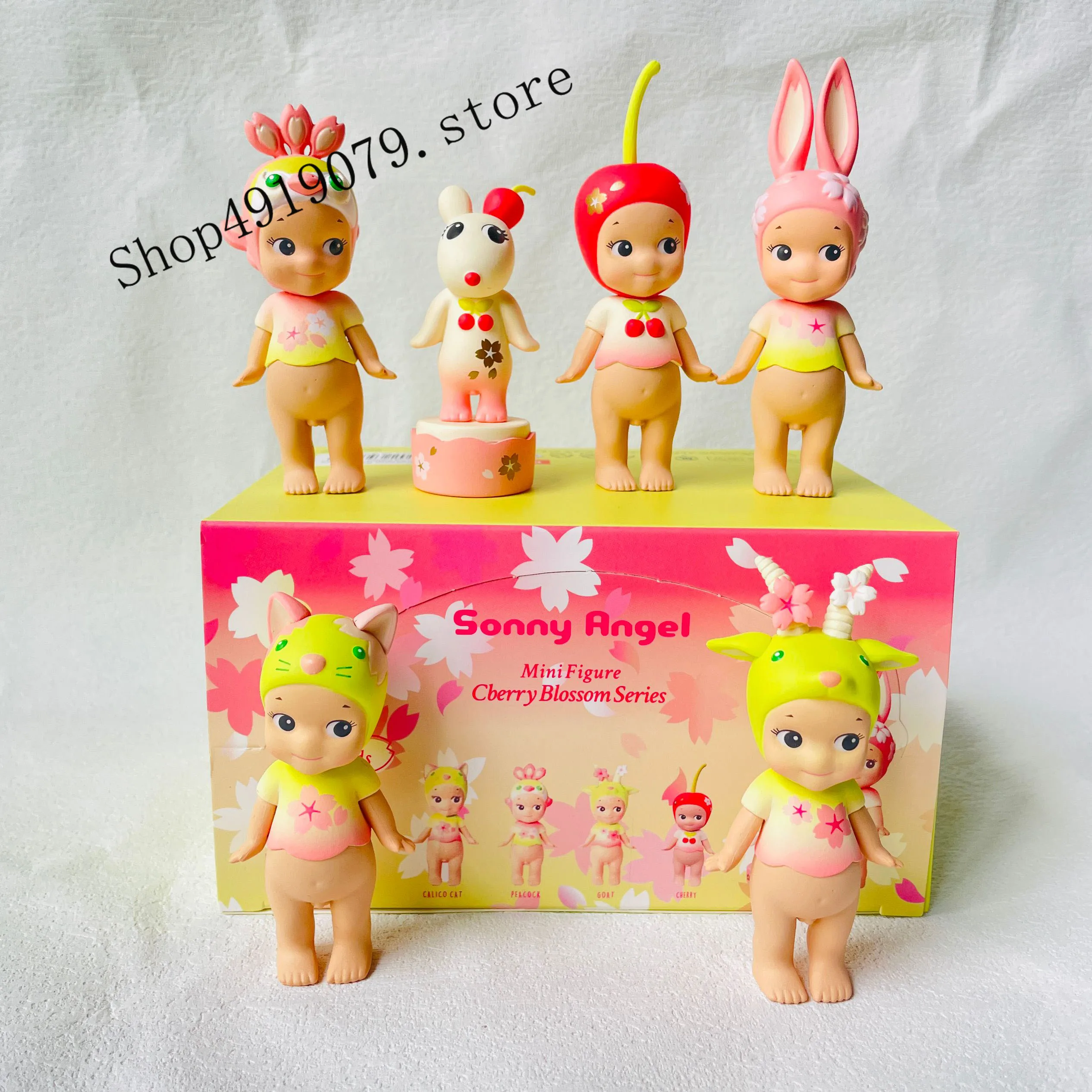 1pcs good quality Sonny Angel Cberry Blossom Series cherry Figures toy for Christmas Birthday Gift