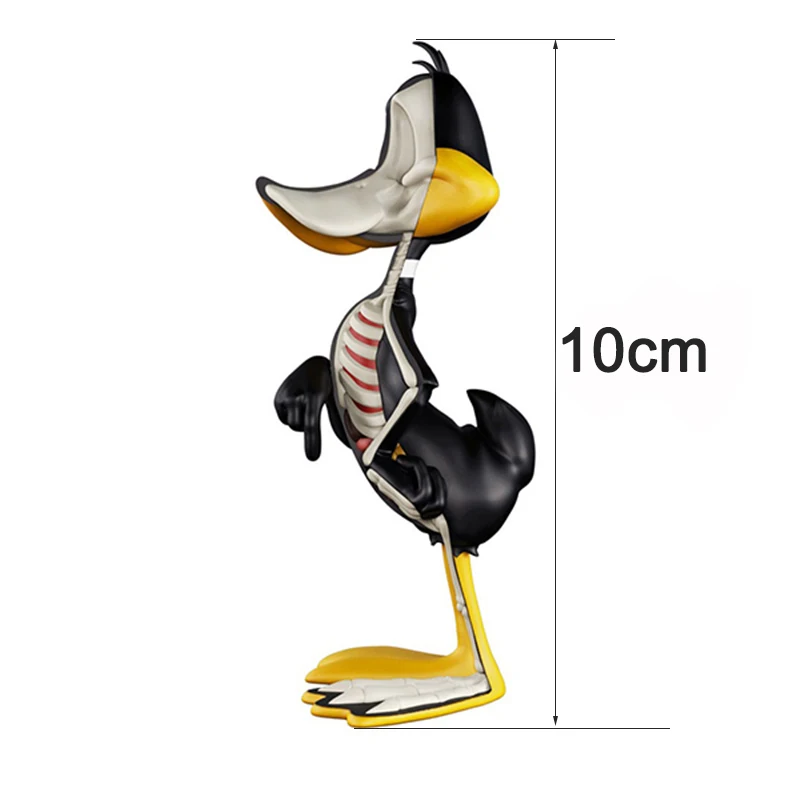 Science Duck 4D XXRAY Master Mighty Jaxx Jason Freeny Anatomy Cartoon Anime Figures Desktop Decoration Kids Gift Collection