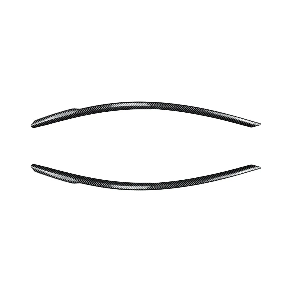 Front Headlight Eyebrow Splitter Stickers for For Golf For MK8 8.5 Designed for Model Years 2020 Through Present