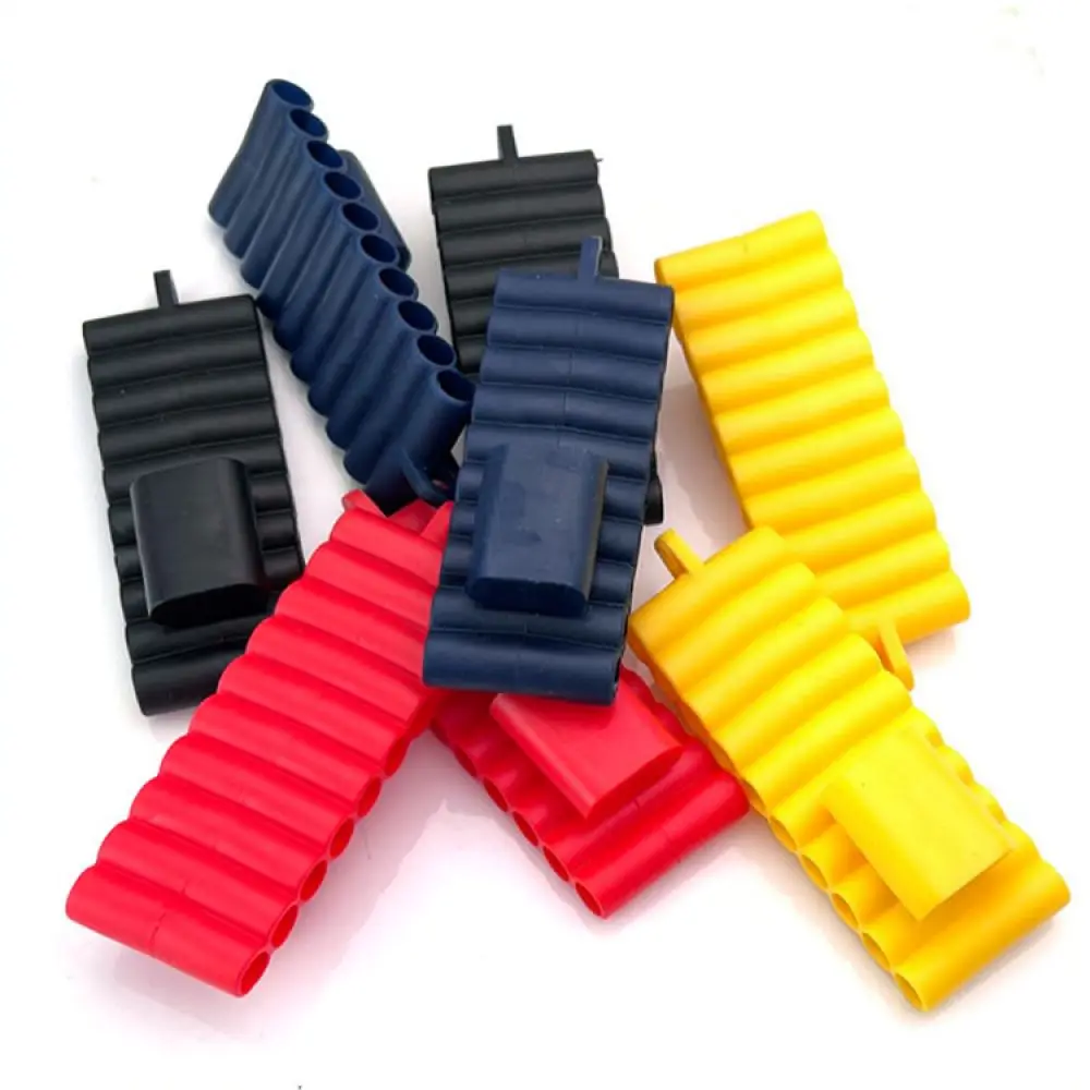 Compact Screwdriver Bit Organizer Tray For Electric Driver Bits PVC Tool Holder With Durable Carabiner Hanging Clip