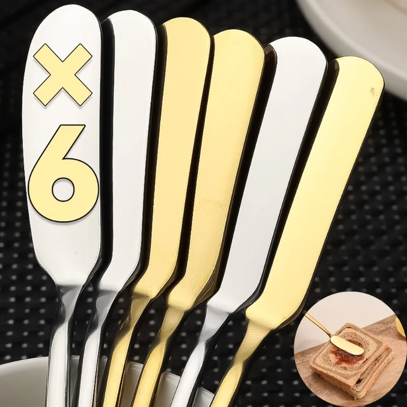 Edelstahl Buttermesser Langen Griff Käse Brot Marmelade Creme Cutter Multifunktionale Westlichen Lebensmittel Geschirr Küche Gadgets