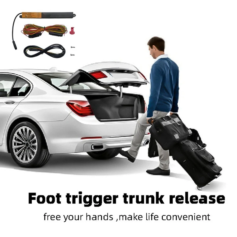 Trunk Opening Sensor Car Trunk Electric Tailgate Kick Foot Pedal Sensor Electric Induction Tailgate Switch Replacement Parts