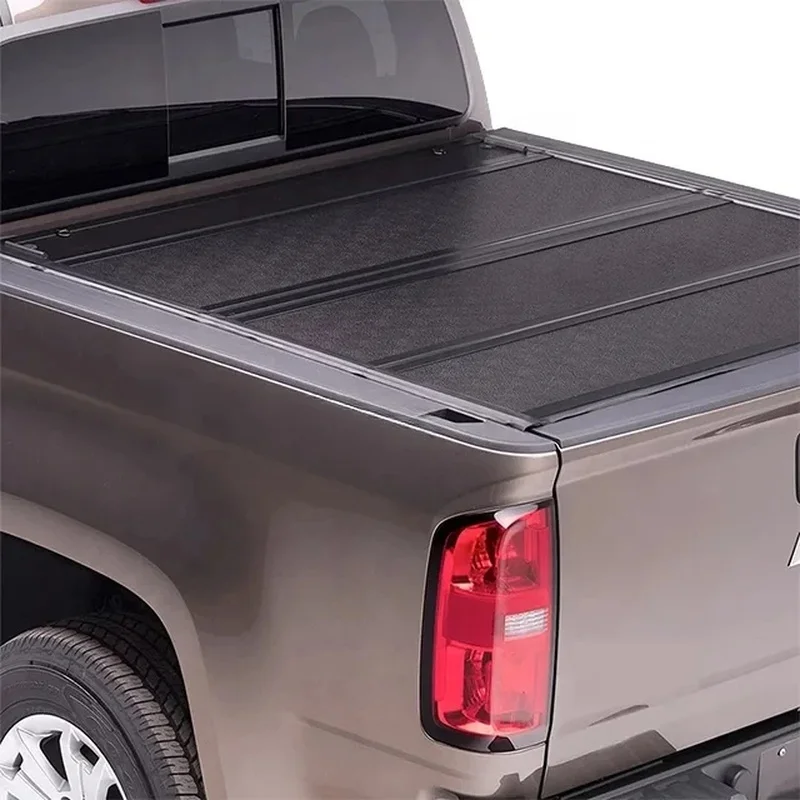 Factory Hot Sale High Quality Aluminum Alloy Hardtop Canopy Ranger, Waterproof Tri Fold Tonneau Cover KV0