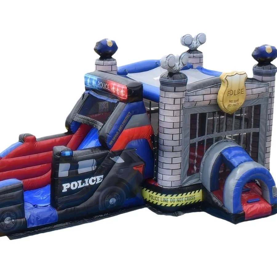 

Commercial Trampoline Combination Small And Medium Shopping Mall Stall Slide Children's Amusement Park Bouncy Castle Naughty Cas