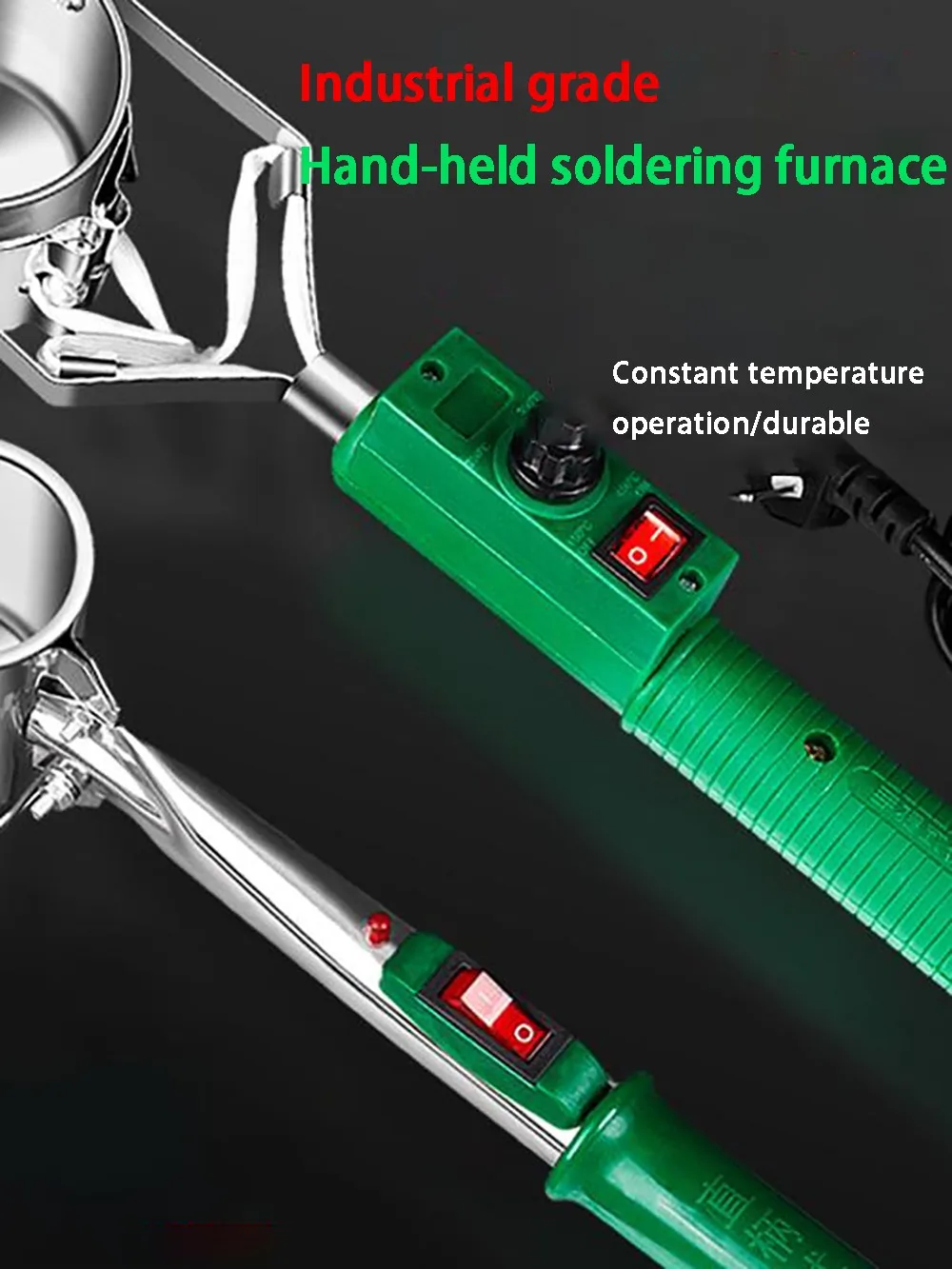Tin Pot Melting Furnace Electric Tin Pot Handheld Soldering Pot Electrician Maintenance Tools Soldering Furnac