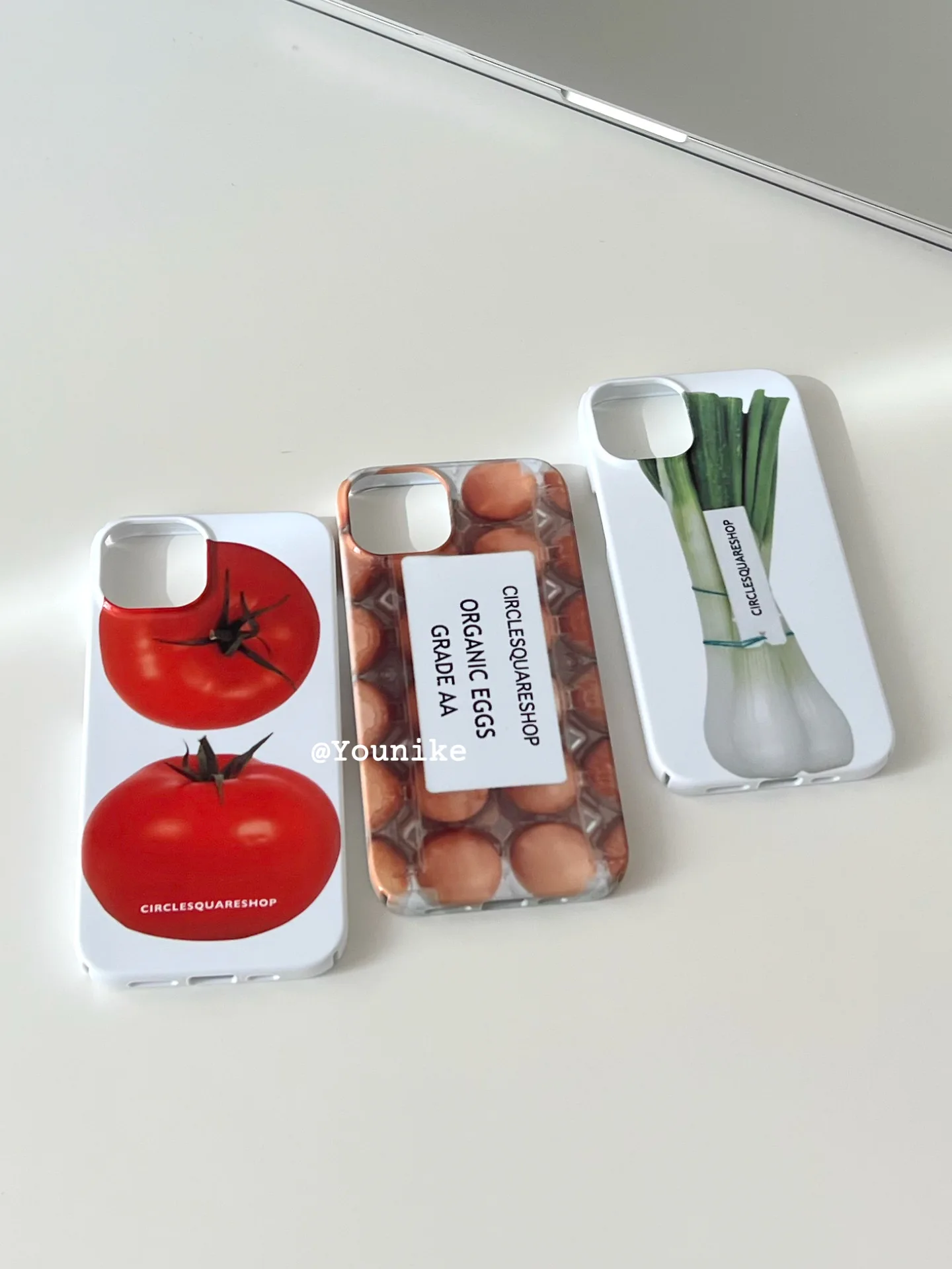 INS Feilin Niche Tomato Egg Garlic Iphone15/14/13pro/12Promax Apple 11xr Phone Case iphone se 2020 case /12mini