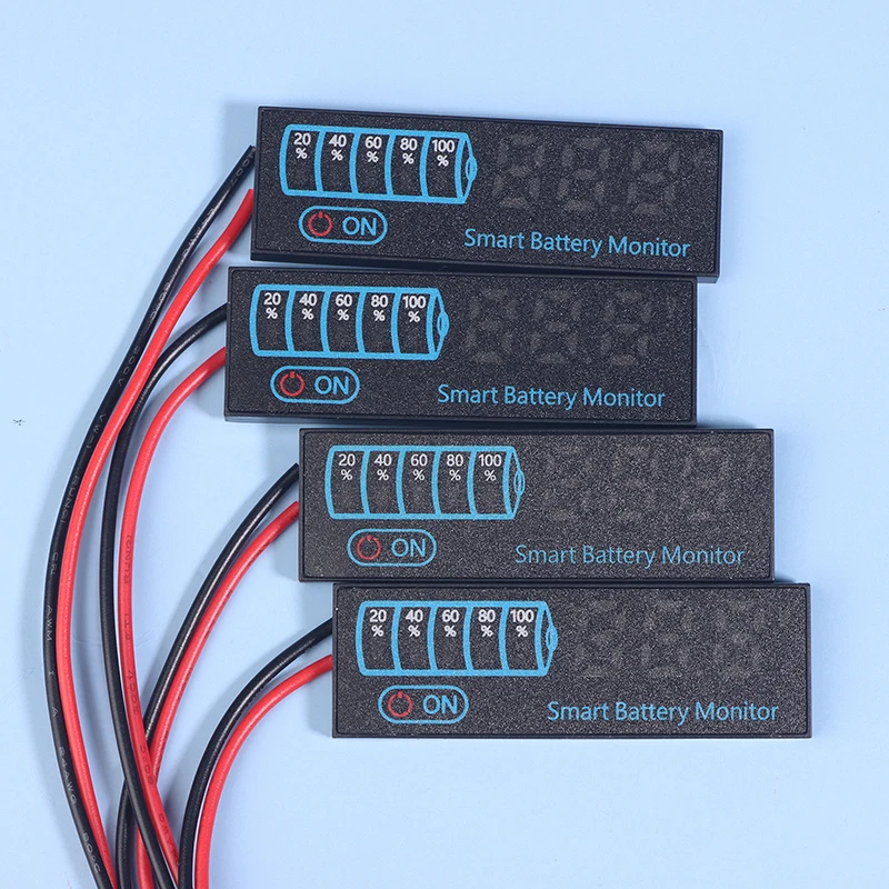 3S-14S DC7-55V Индикатор уровня заряда батареи 12 В 24 В 36 В 48 В 18650 Липо-литиевая батарея Плата емкости напряжения Тестер зарядки батареи