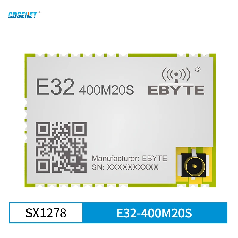 SX1278 433MHz 470MHz DIY Wireless LoRa Spread Spectrum Module CDSENET E32-400M20S 5km 20dBm IoT Long Range Low Power Consumption