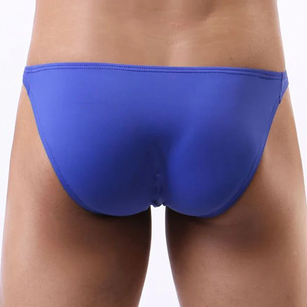 Mens Sexy Underwear Low Waist Breathable Big Gays Sissy Bulge Pouch Stretch Low Rise Briefs Swim Trunks Swimming BreathablePants