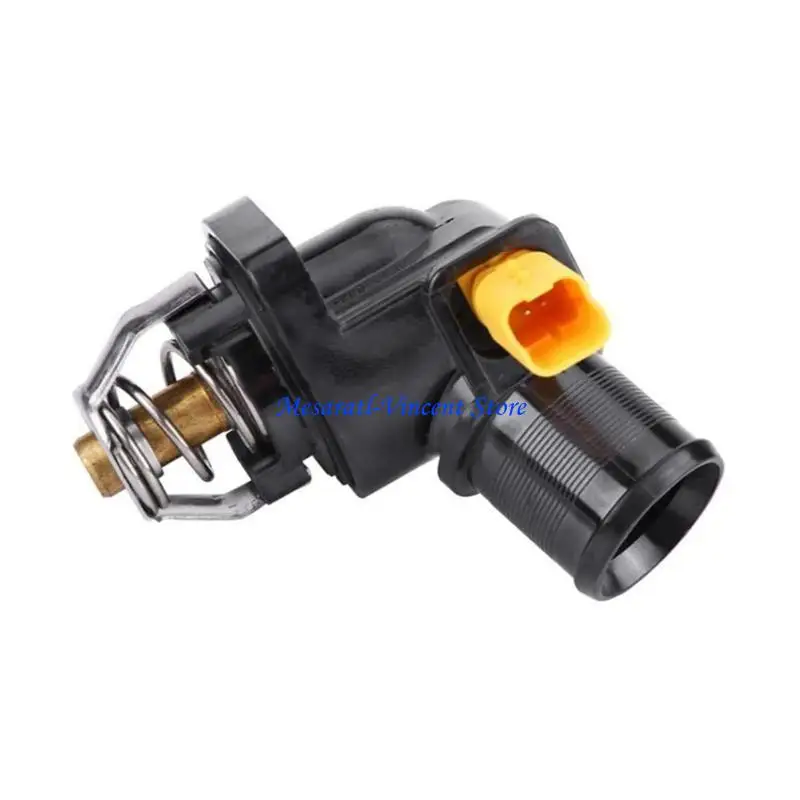 

A70F Thermostat Pipe Joint Engine Coolant Thermostat with Housing Auto Accessory