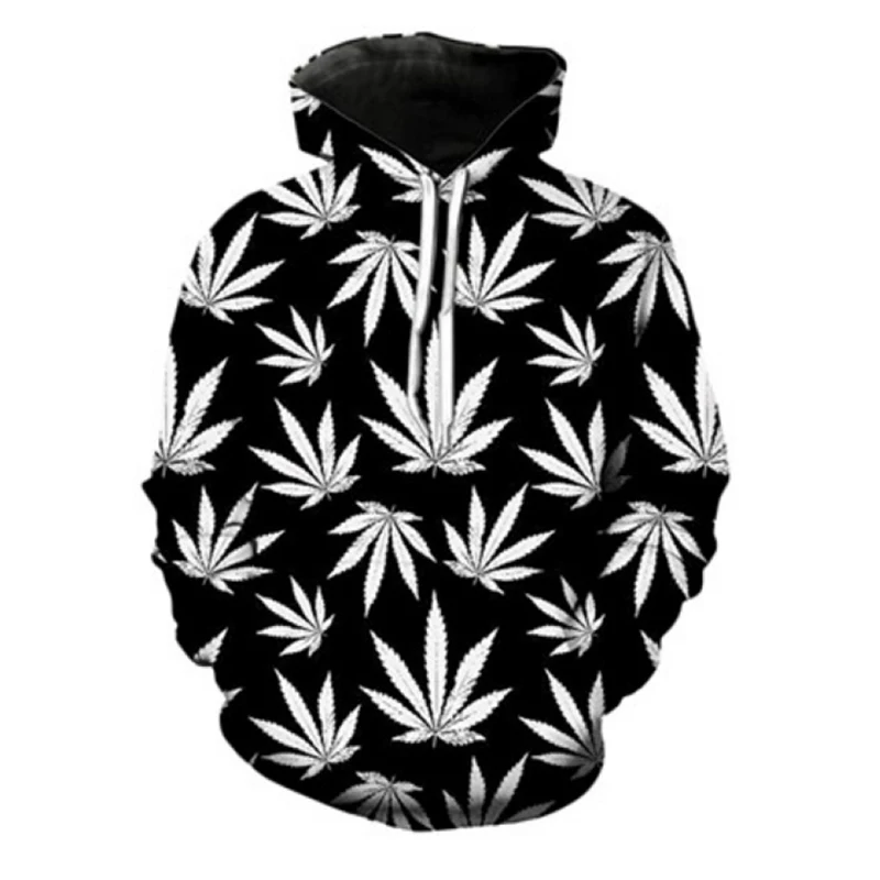 

Толстовки с 3D принтом листьев и листьев для мужчин и женщин, повседневные модные толстовки с капюшоном, спортивные костюмы с капюшоном, пуловеры, топы, мужская одежда