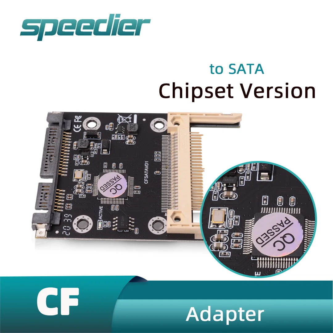 

CF To SATA Adapter Card LDO Embedded Motherboard 2.5 / 3.5 inch SSD Suitable for Industrial Storage Tablet Laptop Desktop