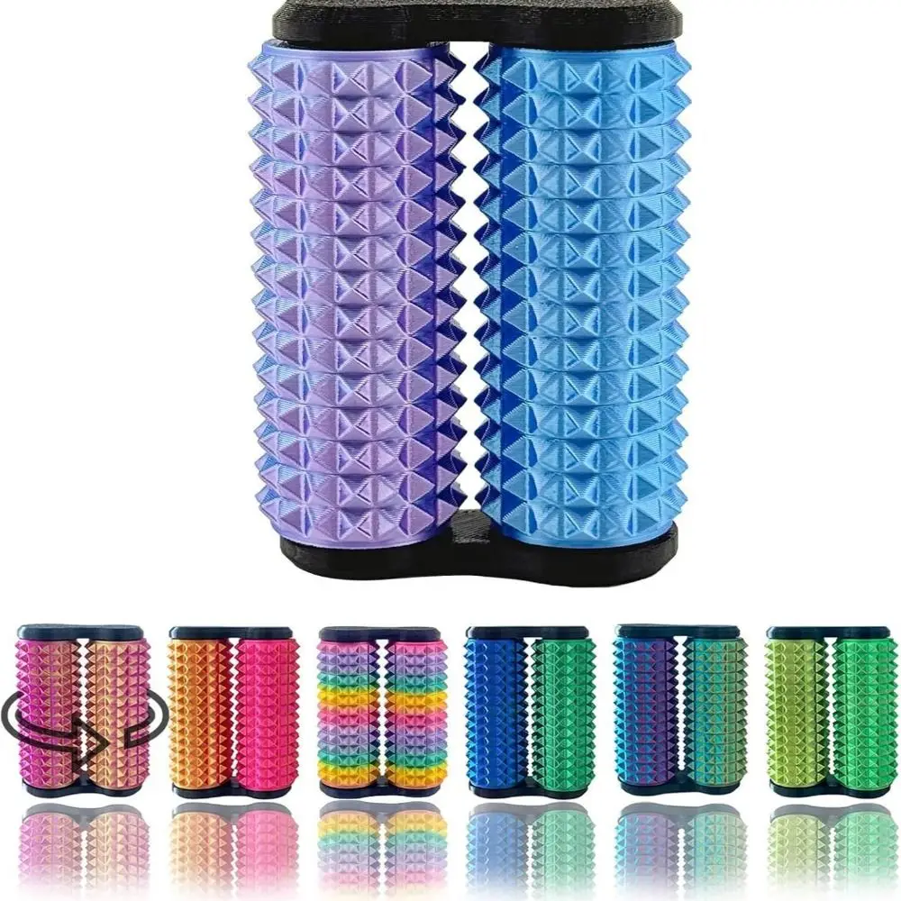 

3D печатный шип-захват, стимулятор, двойной ролик, мышечный сустав, релаксация, тренировка, массаж рук, роликовая игрушка, портативная