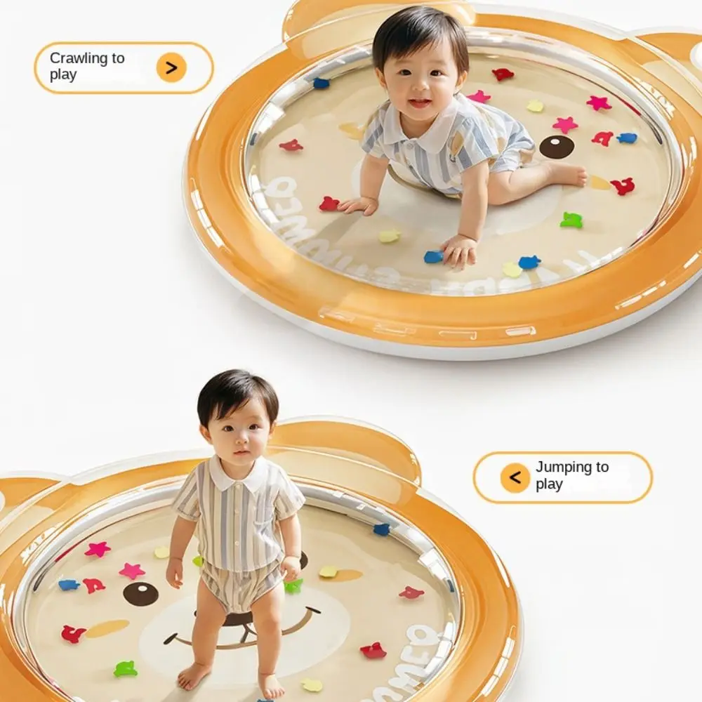 Tappetino gonfiabile in PVC Tappetino per acqua per bambini con coniglio animale Tappetino per acqua strisciante leggero e confortevole al mare