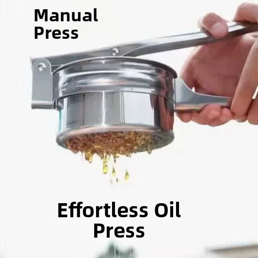 Manual Oil Separator Kitchen Tool for Street Vendors Fried Skewers Pork Fat Control Special Equipment Commercial Press Juicer