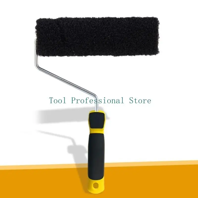 57qf 9 pouces Brosse murale Rouleau commode facile à utiliser Brosse murale 9 pouces durable