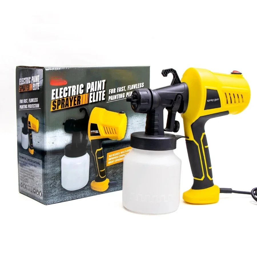 

Tools Latex Paint Spraying Electric Paint Spray Gun 500W High Pressure Detachable Sprayer Wall Coating Airbrush