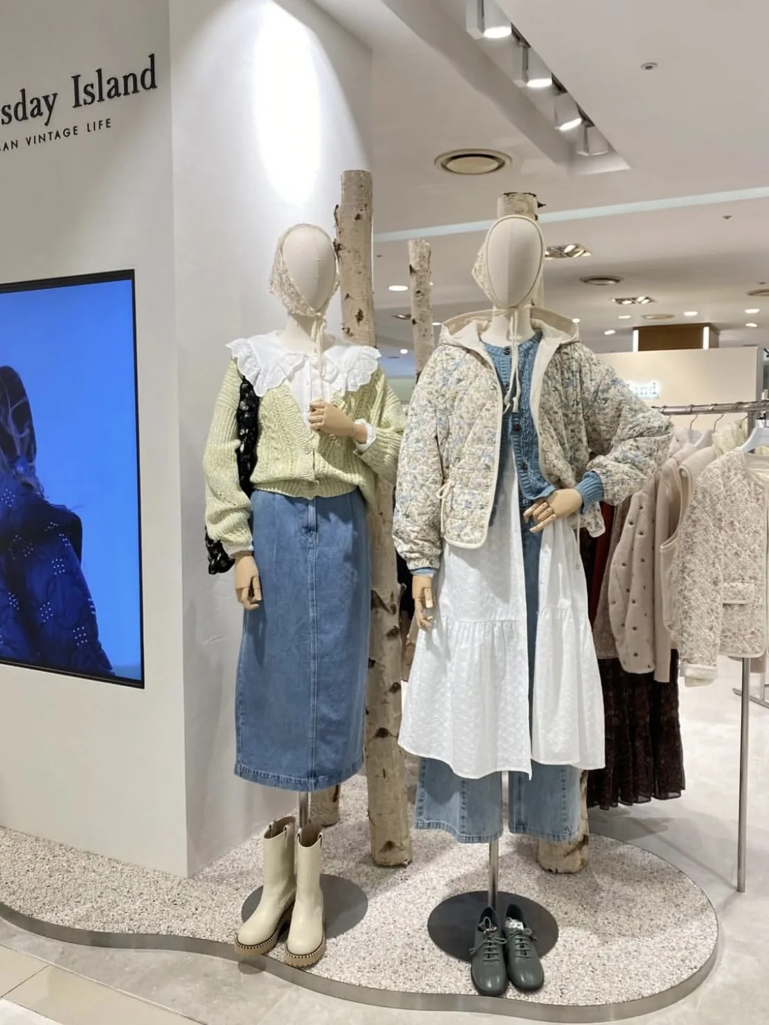 누오 샤오라 정품 2025 봄 신상 아일랜드 브랜드 돌 칼라 셔츠 블랙 화이트 자수 속이 비치는 면 긴팔 여성 셔츠