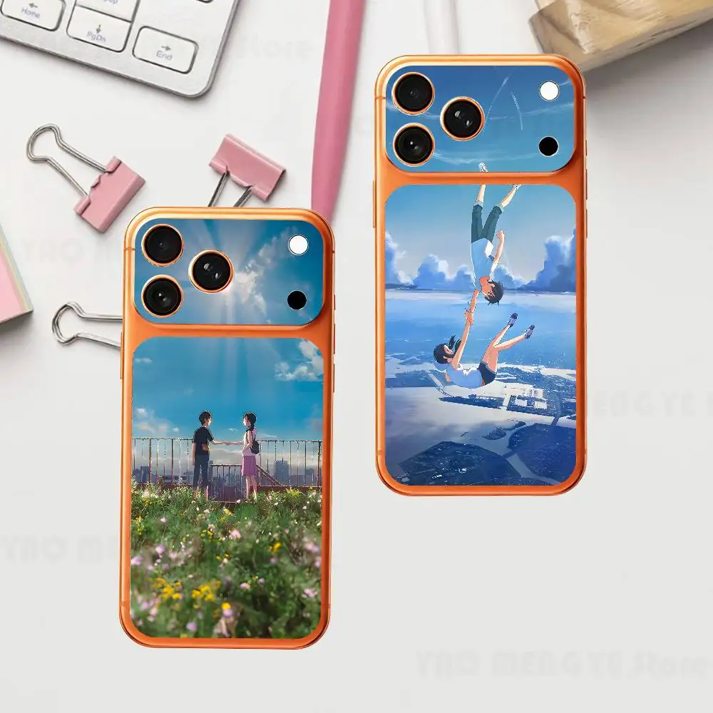 

Защитная пленка-наклейка Weather W-With You для iPhone 17 Pro/Pro Max на заднюю панель (полная защита)