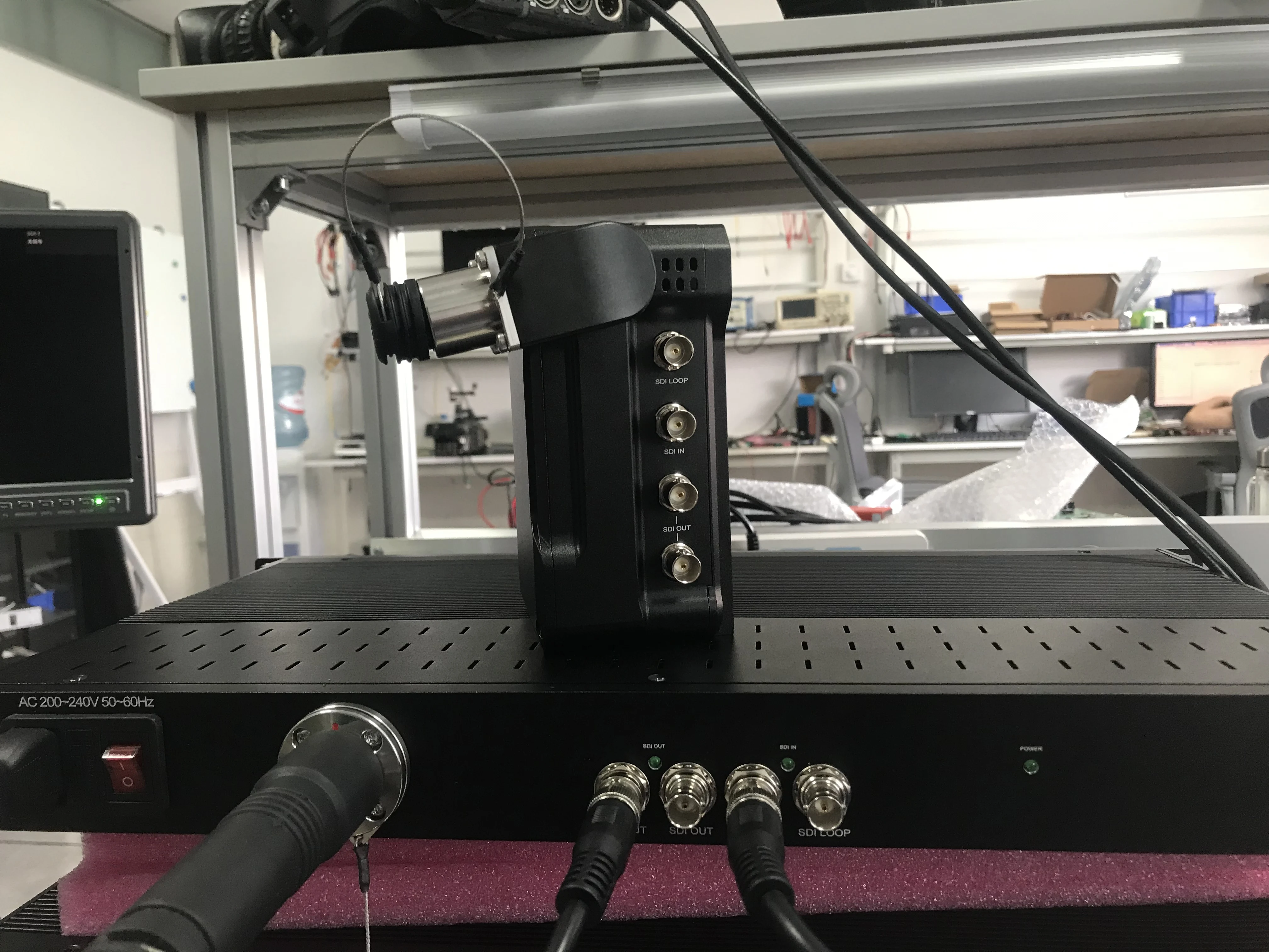 نظام كاميرا الاستوديو EFP SYSTEM 4K CAMERA 12G-SDI محول الألياف