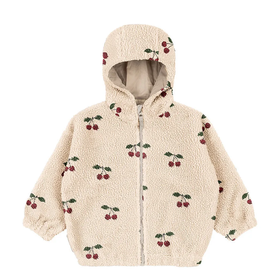 Children's Sports Set 25 A/W KS New Children's Hooded Sweatshirt Boys' Sweatshirt and Sweatpants Set Girls' Fleece Jacket