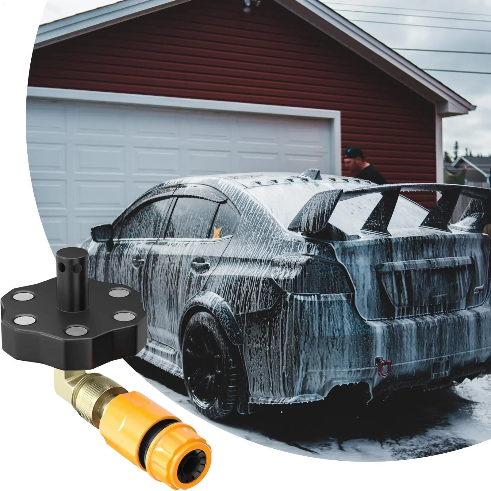 Chassis Flusher Kit With Nozzle Cleaning Car Accessories Truck High-Pressure Chassis Cleaner For Truck Vehicle Pickup SUV Car RV