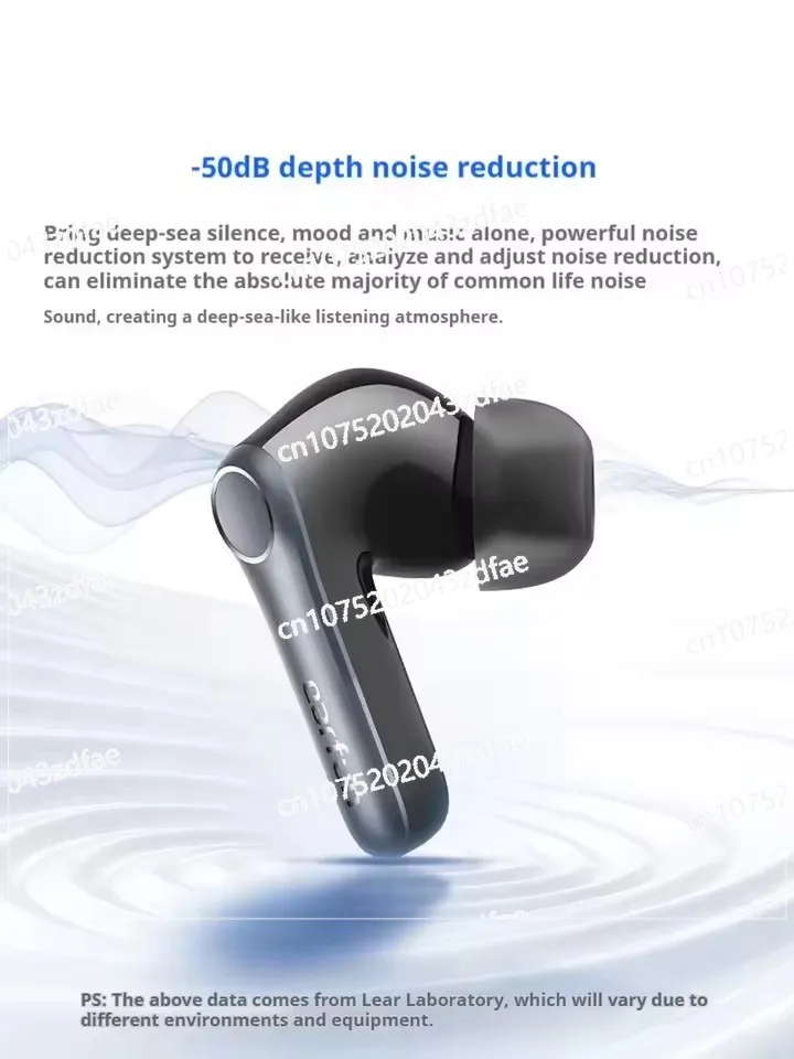 Wireless Earphone Active Noise Reduction HI-FI Bluetooth 5.4 Earphones E-sports IPX5 Earbud Gamer Accessories