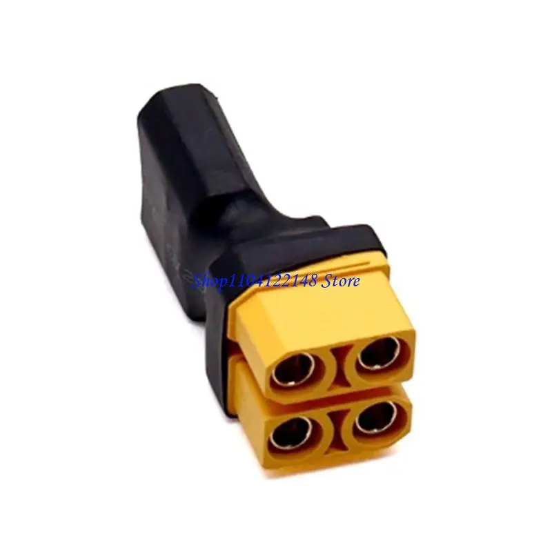 P9FA Small XT90 Battery Coupler Adapter for Series Wiring, Preassembled XT90 Format and Insulated Housing for Power Projects