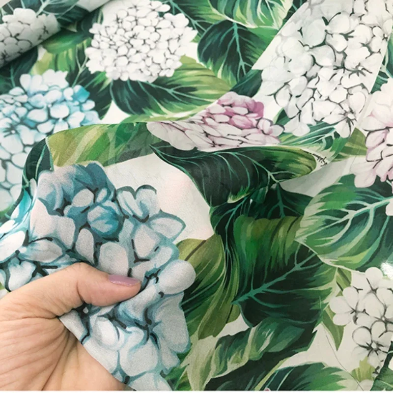 Natural 100% Cotton Italian Brand Poplin Printed Fabric Clothing Shirt Pajamas Cloth Fabrics Per Meter Sewing Material