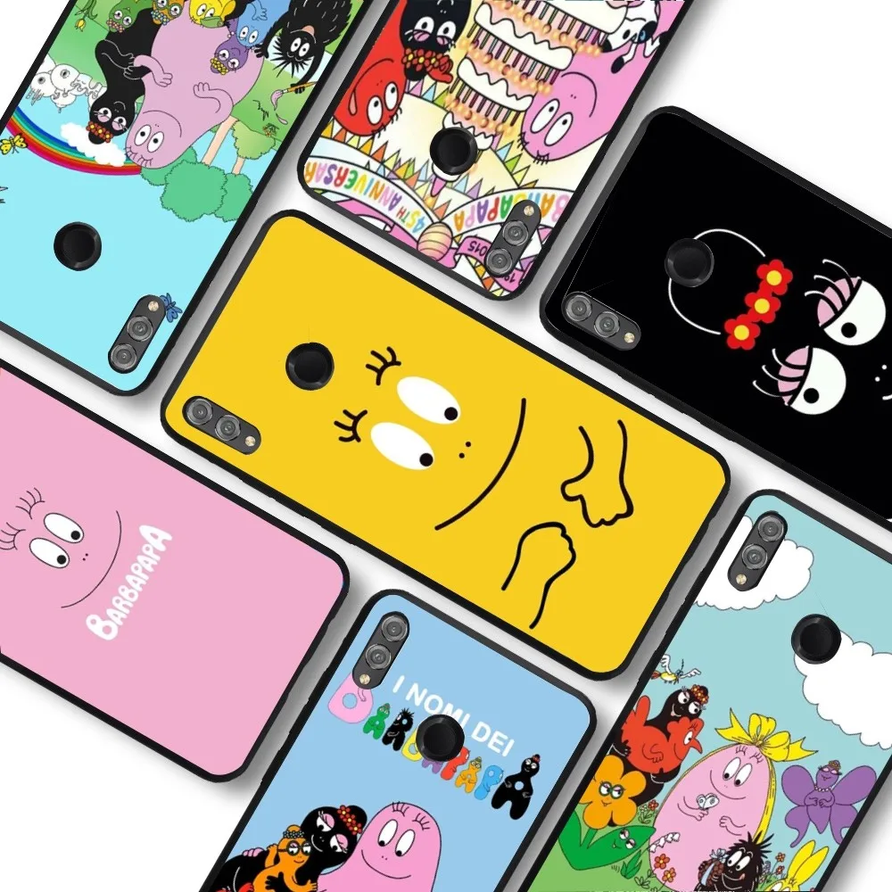 

Cartoon B-Barbapapa Mousepad For Huawei Honor 10 lite 9 20 7A 9X 30 50 60 70 pro plus Soft Silicone Cover