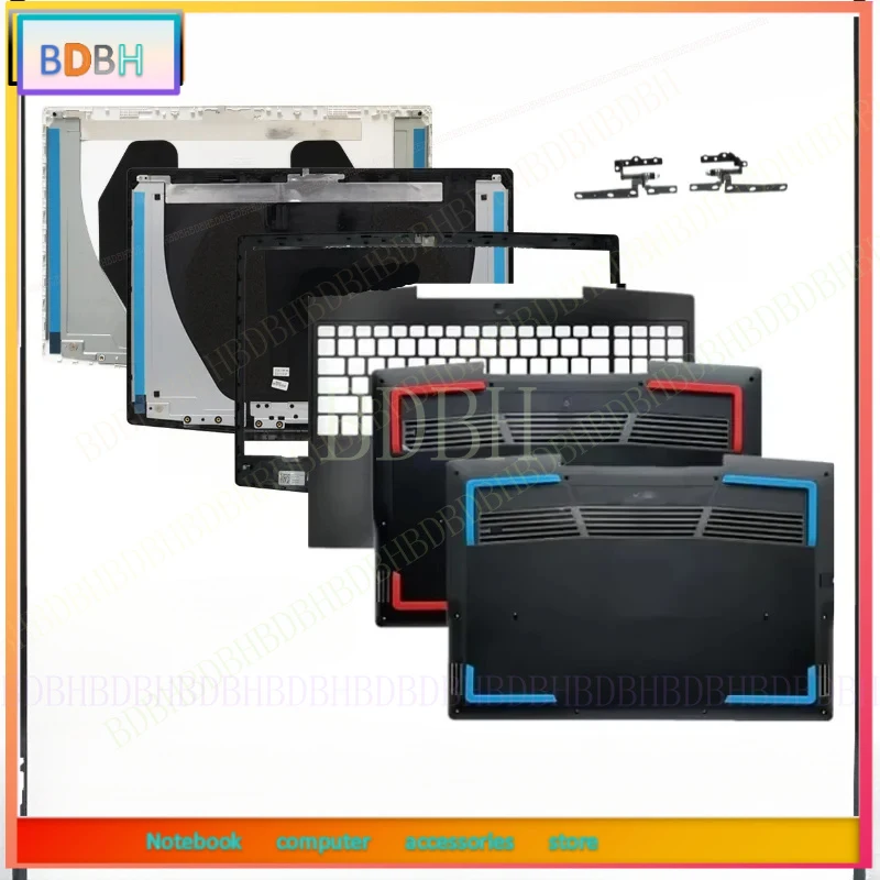New For Kailxuling G3 15 3590 3500 P89F LCD Back Cover / Front Bezel / Hinges / Screw 0747KP 03HKFN 0YGCNV A B C D Shell