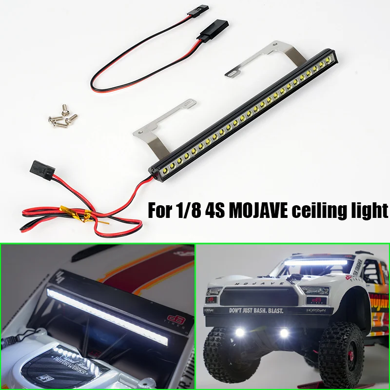 LED Simulation Ceiling Light for 1/8 RC Arrma MOJAVE 4S 4X4 Desert Truck Car RC Car view 6
