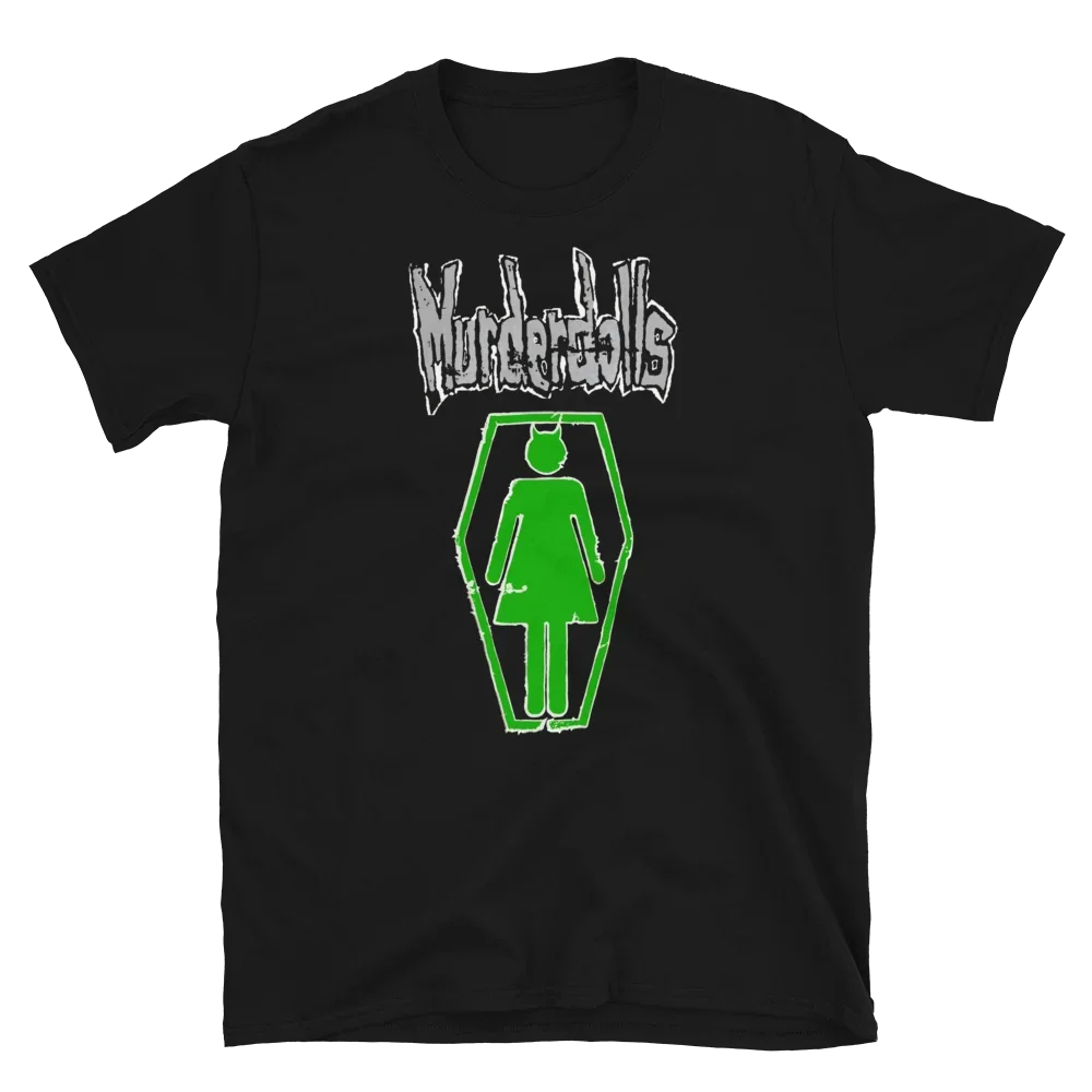 MURDERDOLLS Joey Jordison PEOPLE HATE ME Double Sided Horror Metal Band T-Shirt