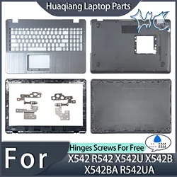 New Laptop Covers For X542 R542 X542U X542B X542BA R542UA LCD Back Cover Front Bezel Palmrest Bottom Case Replace