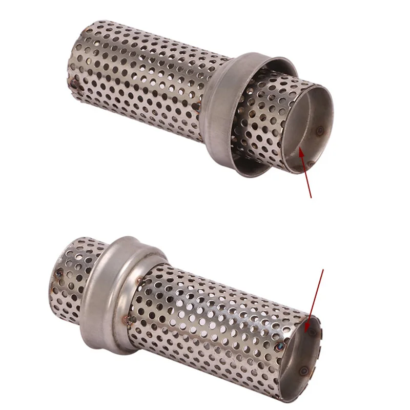 60mm 51mm DB Killer Universal Motorcycle Exhaust Flow Silencer Noise Sound Moto Escape Muffler Mivv Slip On