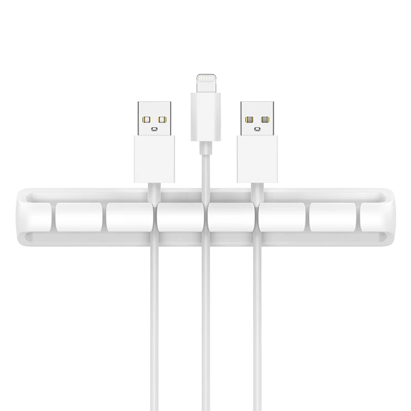 Desktop-Ladekabelhalter, Multiport-Aufbewahrung, Tischkabel-Organizer, Smart-Geräte-Ladekabel für Mauskabel