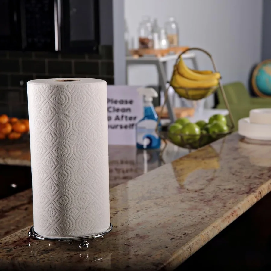 Boardwalk 6273 Rotolo di asciugamani di carta perforato 2 strati Bianco 11 x 8 1 2 250 fogli per rotolo Confezione da 12 rotoli