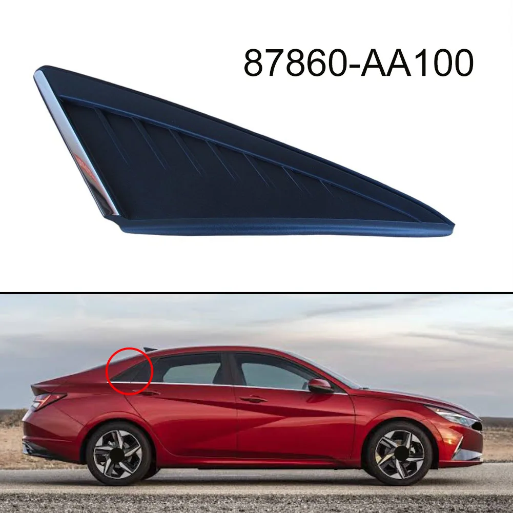 Exterior Pillar Molding C Pillar Trim Panel For Damaged Part Replacement Pressure Resistant Design ABS Plastic Construction