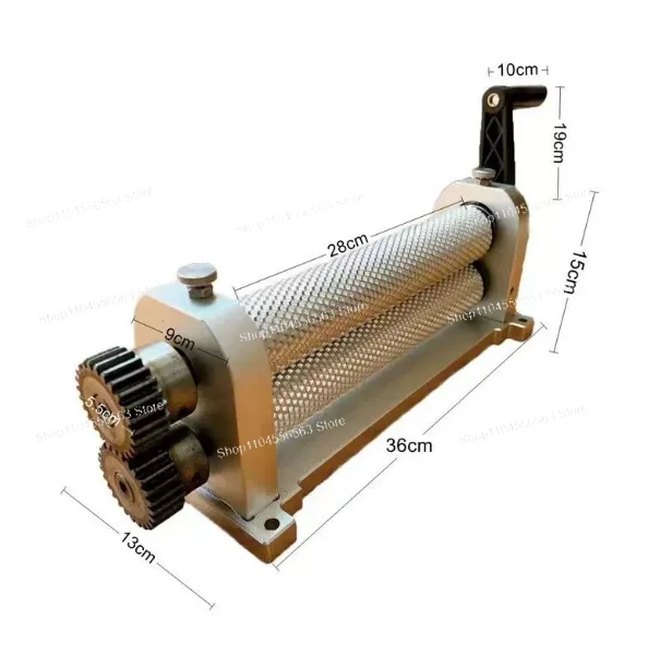 Honeycomb size 280mm, aluminum alloy manual nest base machine