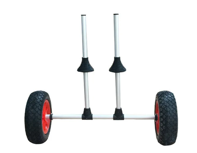 Ningbo Sailing Aluminum Boat Transport Dolly Plastic Canoe Cart Kayak Trolley for Sale Factory Fishing Kayak Trailers Surfing