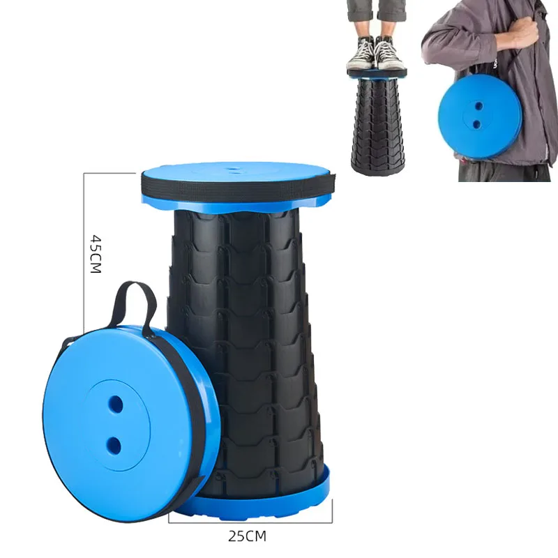 

Новый складной телескопический стул, портативный уличный стул, маленькая скамейка, походный стул, стул для рыбалки, Mazar Home