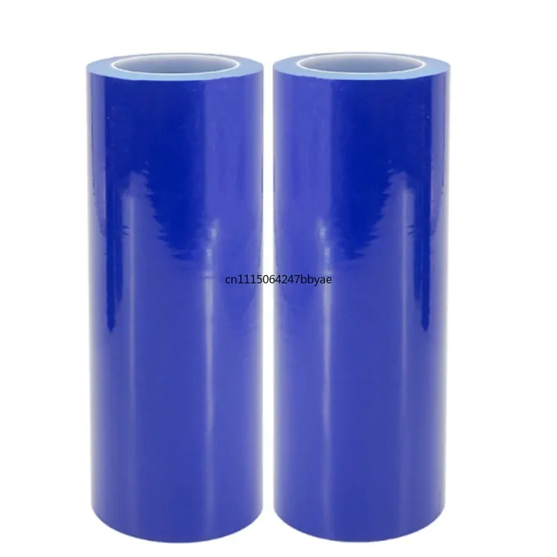 Width 2/10/20/25/30/40/50cm Blue Self-adhesive PE Protective Pilm Metal Aluminum Alloy Stainless Steel Surface Protective Film