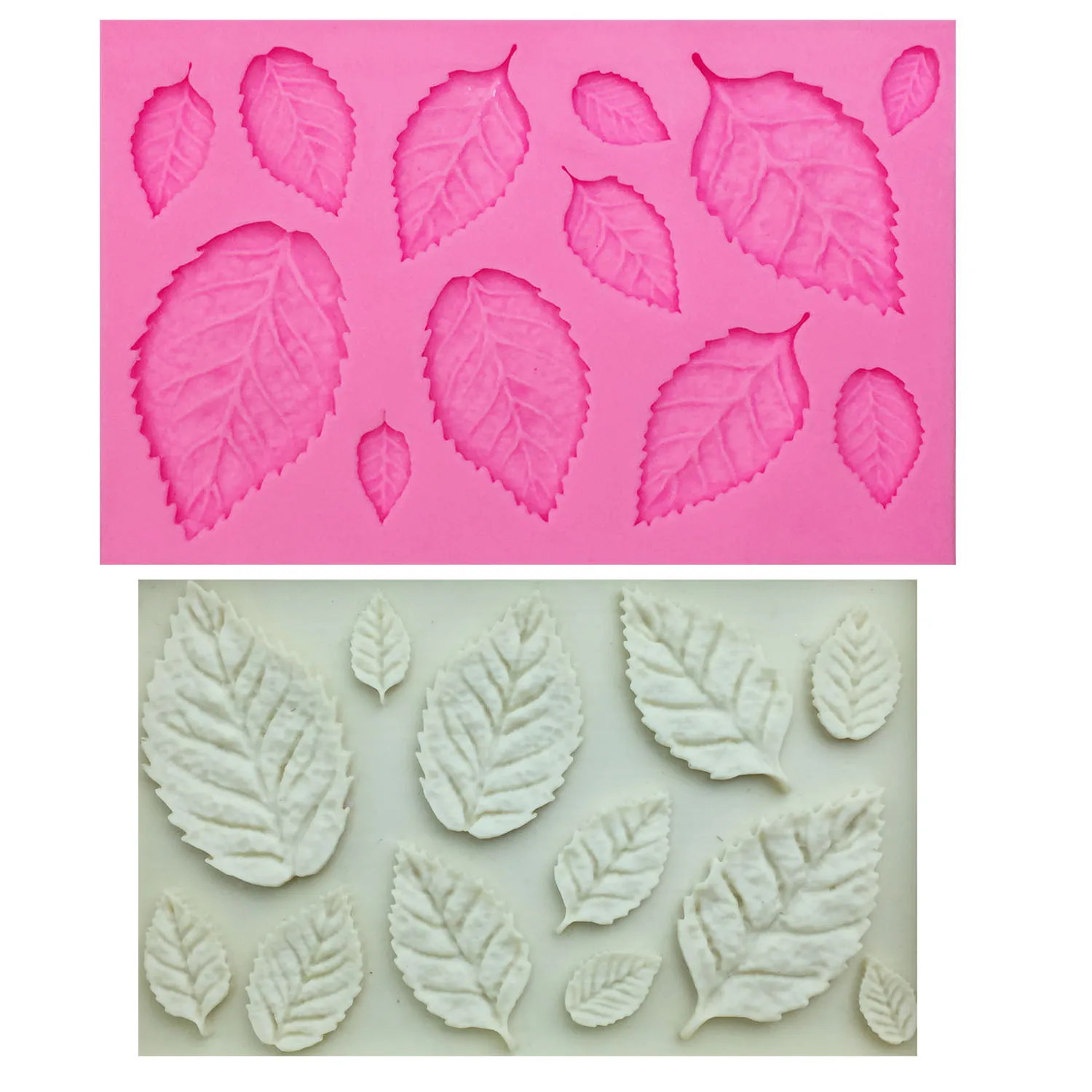 Maple Leaf Silicone Mould leaves Fondant Chocolate Sugarcraft Mold Cake Decoration Bakeware Molds