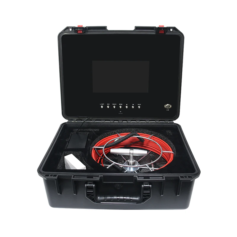 

Update Portable Pipe Inspection Camera for Security Checking Industrial Endoscope Drain Sewer