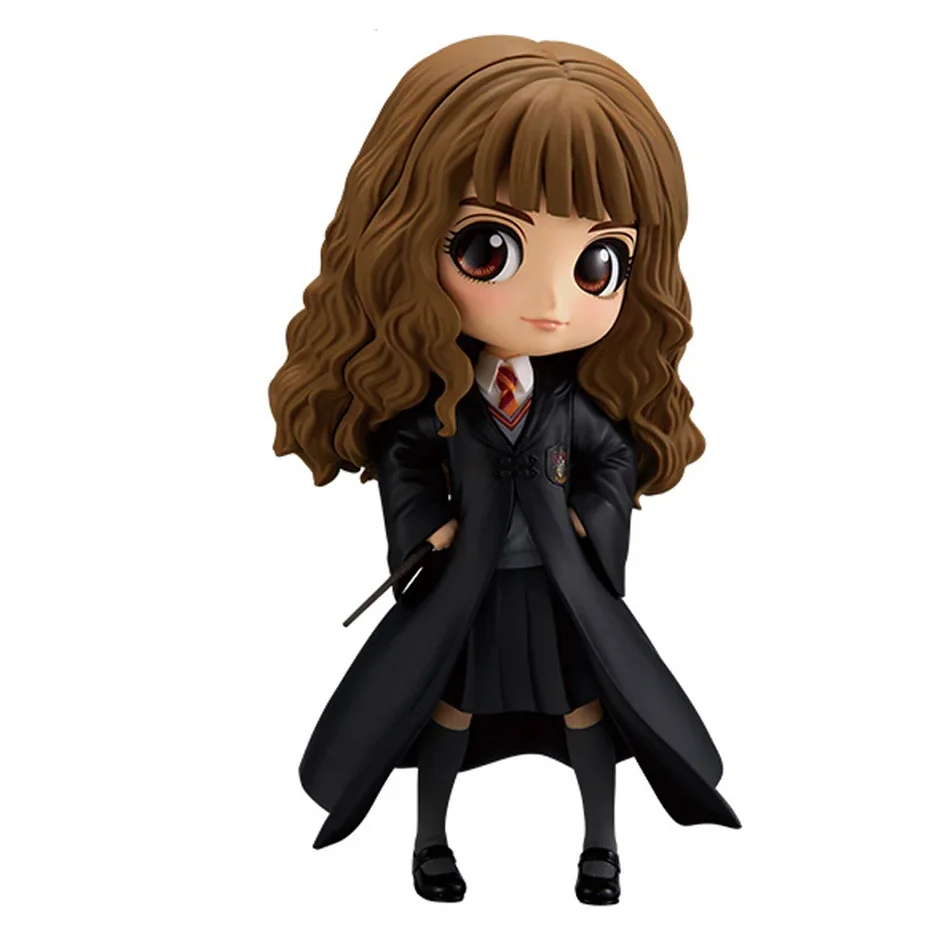 Anime Harry Potter Figure 15cm Hermione Ron Malfort Qposket Version Pvc Model Car Decoration Children Dolls Christmas Toys Gifts